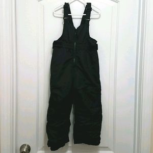 Cat & Jack Black Ski Overalls